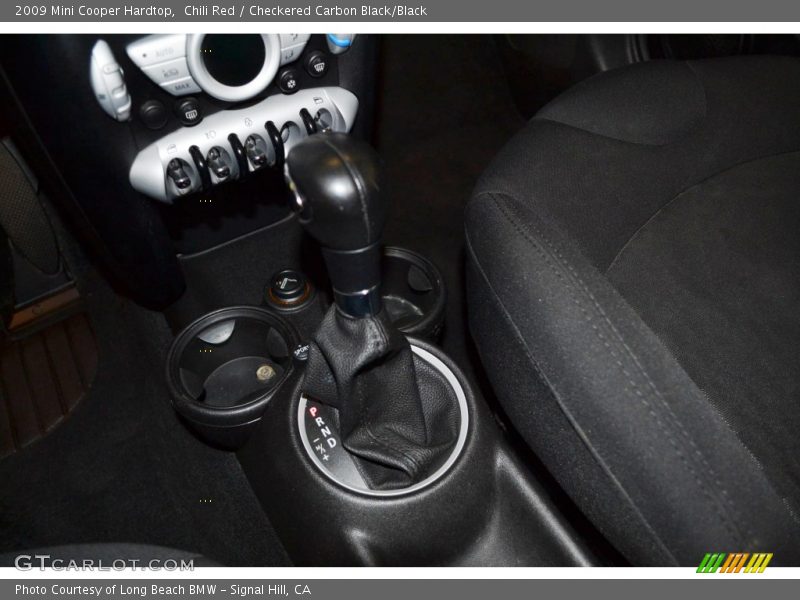 Chili Red / Checkered Carbon Black/Black 2009 Mini Cooper Hardtop