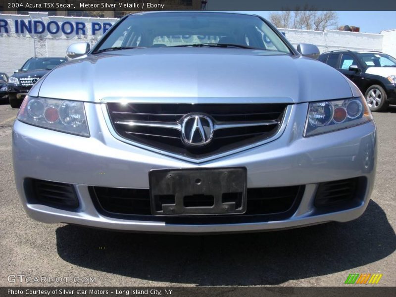 Meteor Silver Metallic / Ebony 2004 Acura TSX Sedan