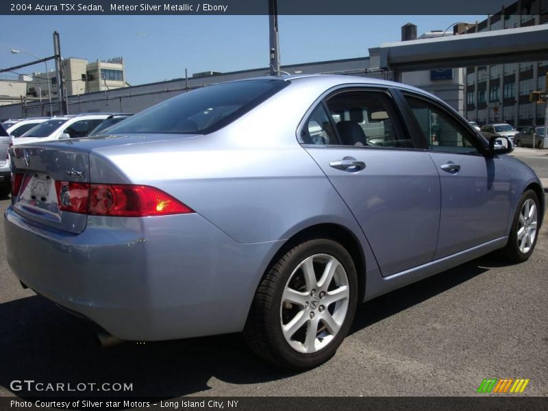 Meteor Silver Metallic / Ebony 2004 Acura TSX Sedan