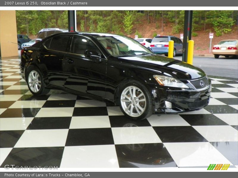 Obsidian Black / Cashmere 2007 Lexus IS 250