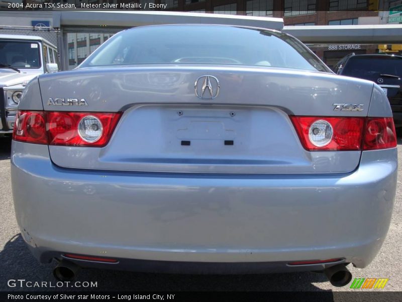Meteor Silver Metallic / Ebony 2004 Acura TSX Sedan
