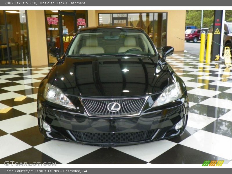 Obsidian Black / Cashmere 2007 Lexus IS 250