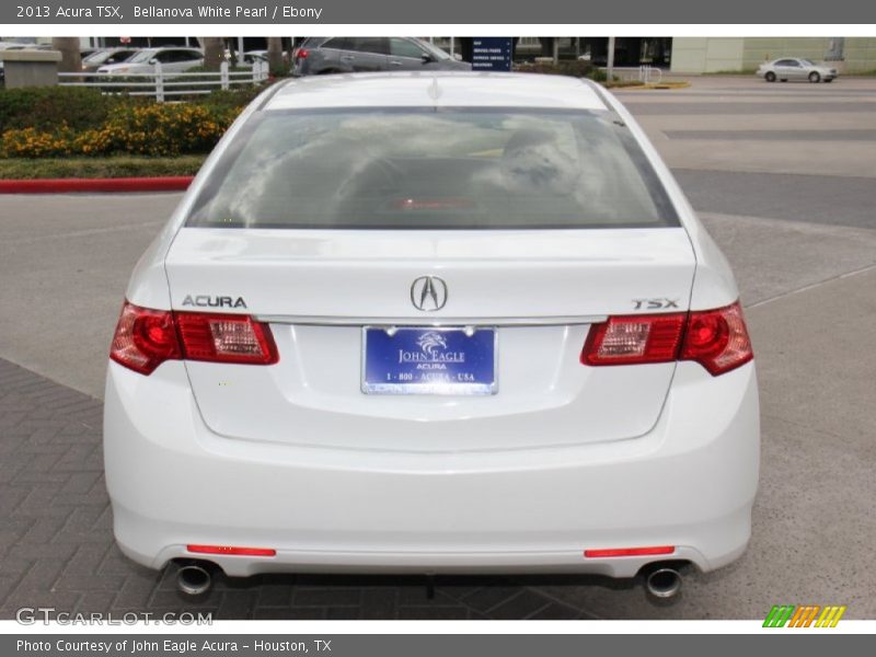 Bellanova White Pearl / Ebony 2013 Acura TSX