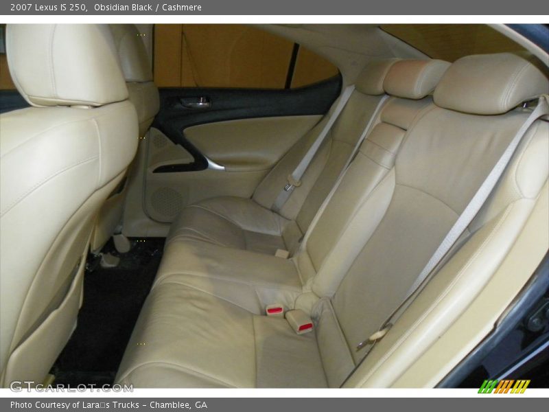 Obsidian Black / Cashmere 2007 Lexus IS 250
