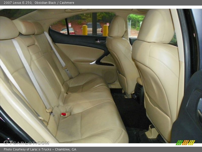 Obsidian Black / Cashmere 2007 Lexus IS 250
