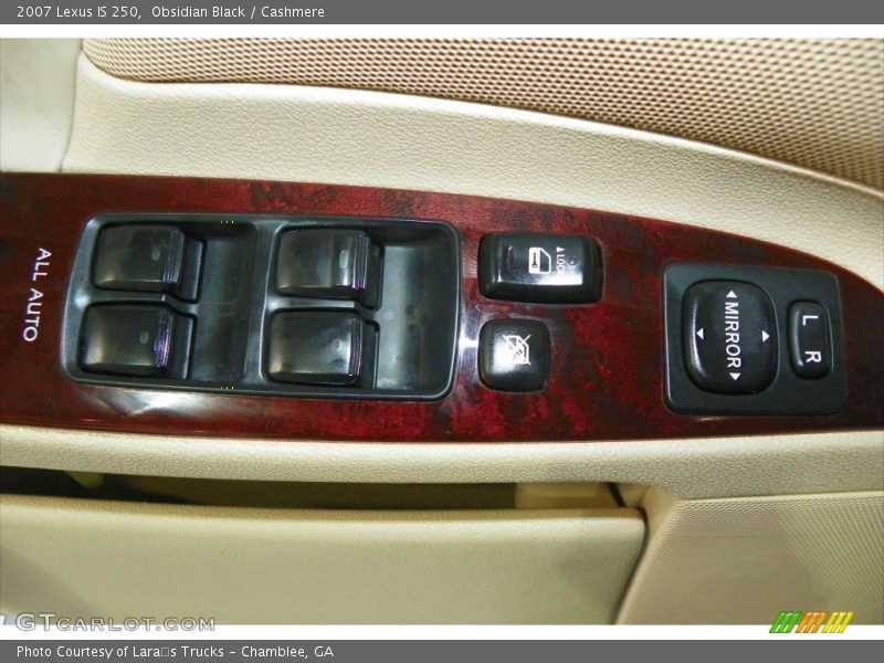 Obsidian Black / Cashmere 2007 Lexus IS 250