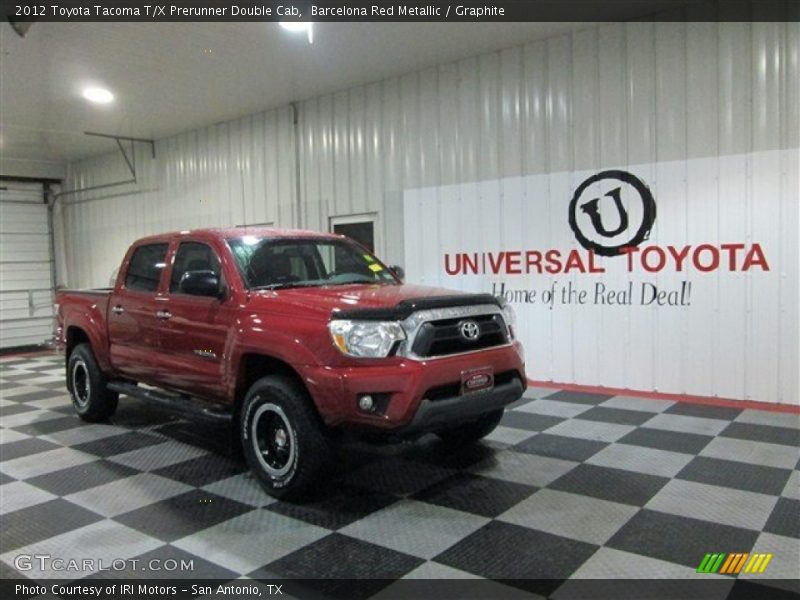Barcelona Red Metallic / Graphite 2012 Toyota Tacoma T/X Prerunner Double Cab