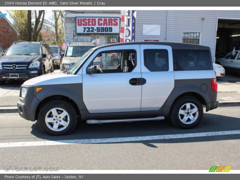 Satin Silver Metallic / Gray 2004 Honda Element EX AWD