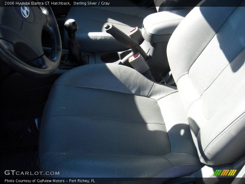 Sterling Silver / Gray 2006 Hyundai Elantra GT Hatchback