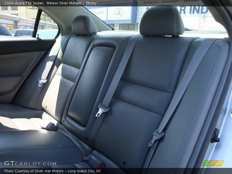 Meteor Silver Metallic / Ebony 2004 Acura TSX Sedan