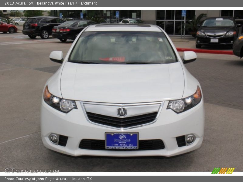 Bellanova White Pearl / Parchment 2013 Acura TSX