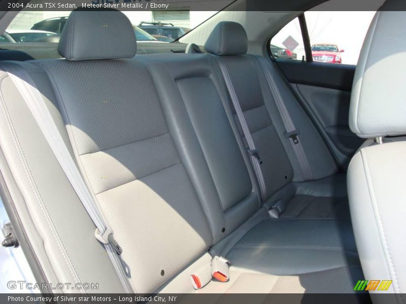 Meteor Silver Metallic / Ebony 2004 Acura TSX Sedan