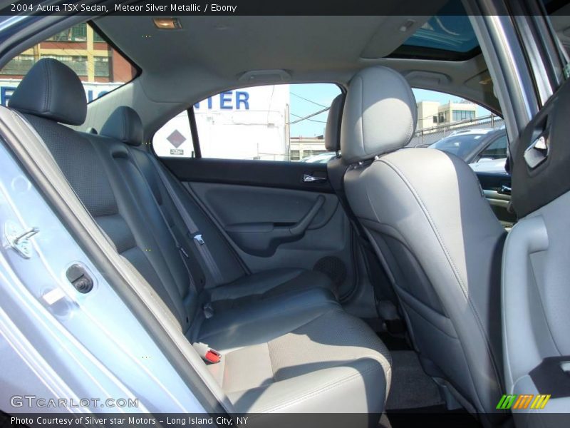 Meteor Silver Metallic / Ebony 2004 Acura TSX Sedan