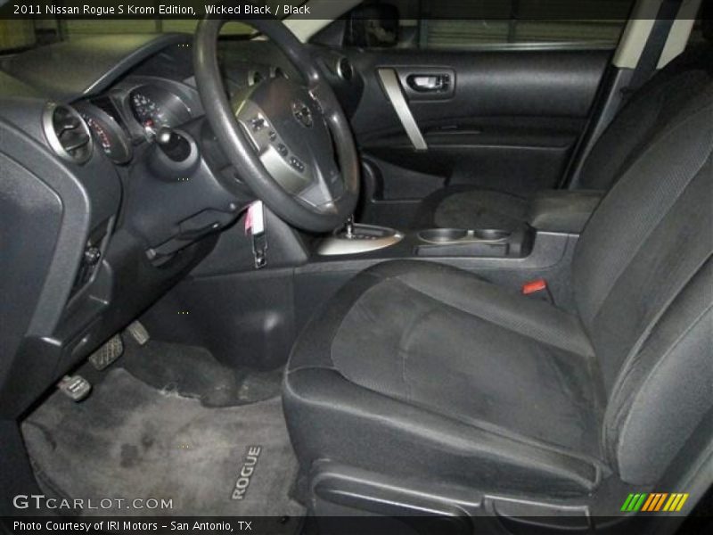  2011 Rogue S Krom Edition Black Interior