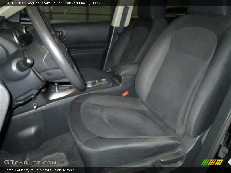  2011 Rogue S Krom Edition Black Interior