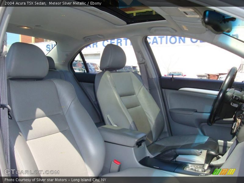Meteor Silver Metallic / Ebony 2004 Acura TSX Sedan