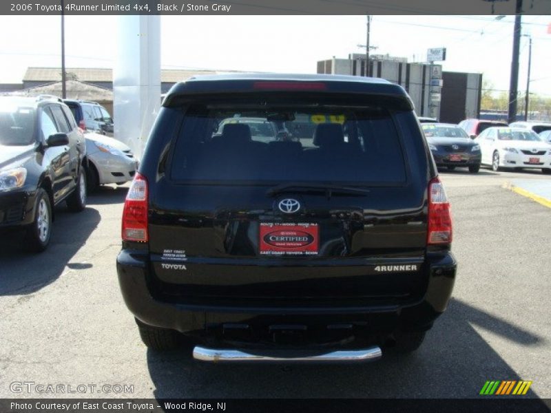 Black / Stone Gray 2006 Toyota 4Runner Limited 4x4