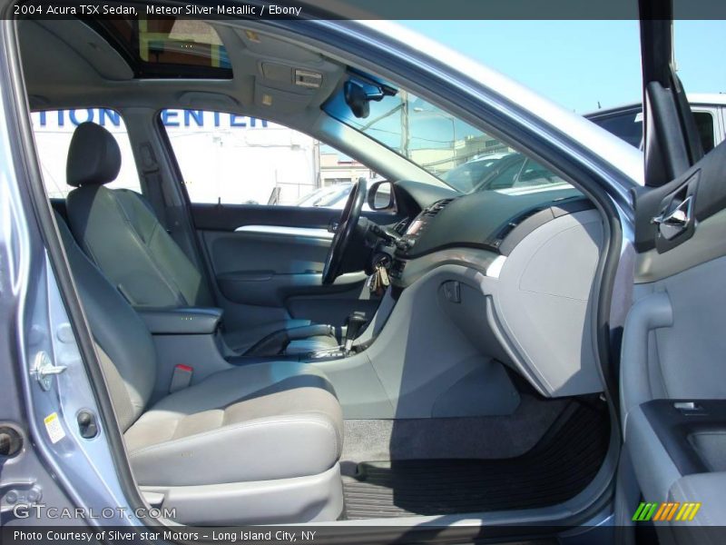 Meteor Silver Metallic / Ebony 2004 Acura TSX Sedan