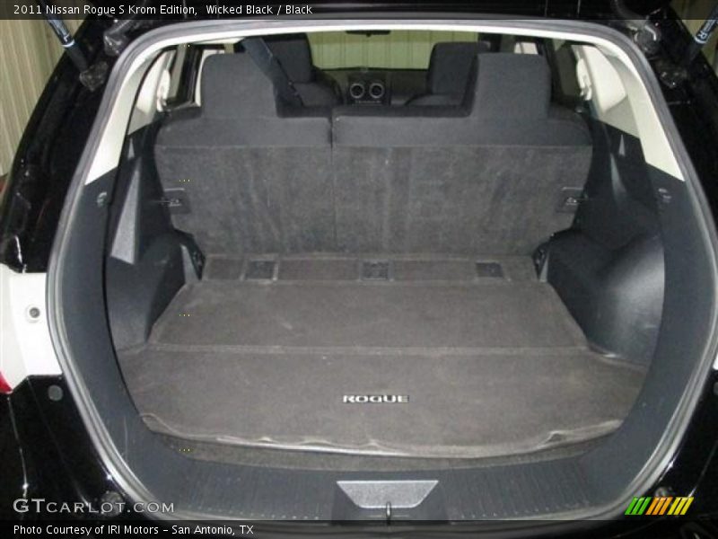  2011 Rogue S Krom Edition Trunk