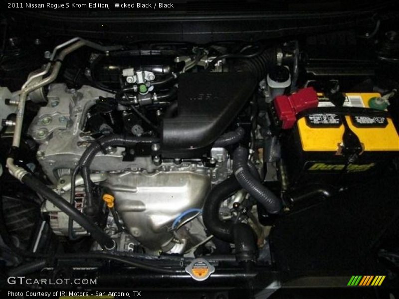 Wicked Black / Black 2011 Nissan Rogue S Krom Edition