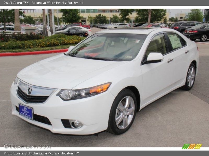 Bellanova White Pearl / Parchment 2013 Acura TSX