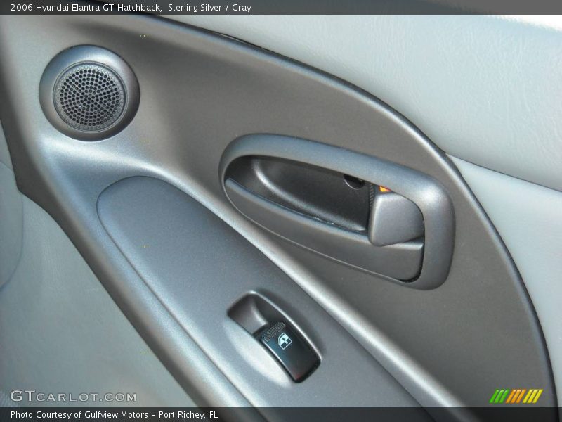 Sterling Silver / Gray 2006 Hyundai Elantra GT Hatchback