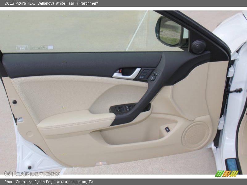 Bellanova White Pearl / Parchment 2013 Acura TSX