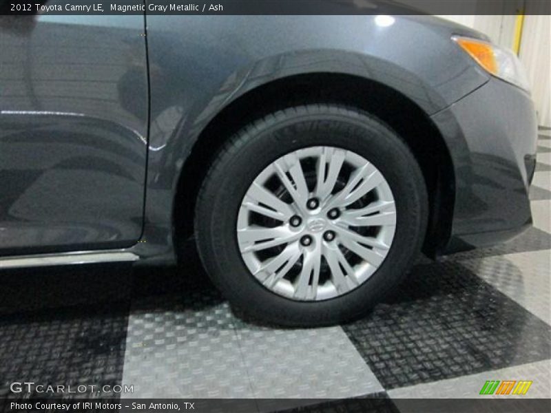Magnetic Gray Metallic / Ash 2012 Toyota Camry LE