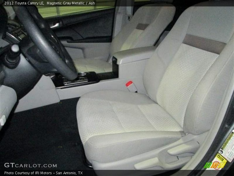 Magnetic Gray Metallic / Ash 2012 Toyota Camry LE