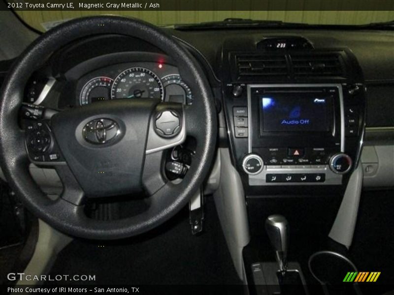 Magnetic Gray Metallic / Ash 2012 Toyota Camry LE