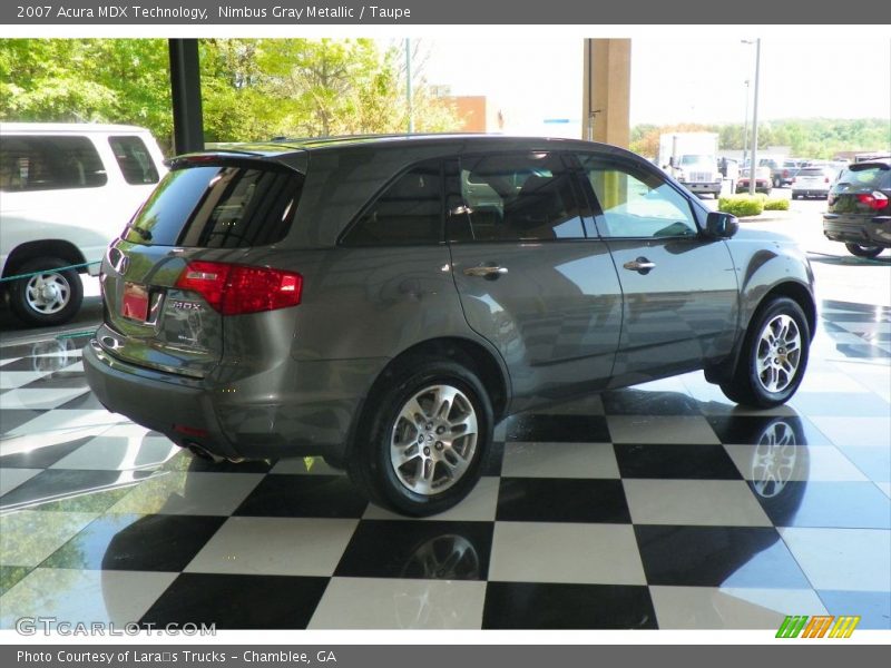 Nimbus Gray Metallic / Taupe 2007 Acura MDX Technology