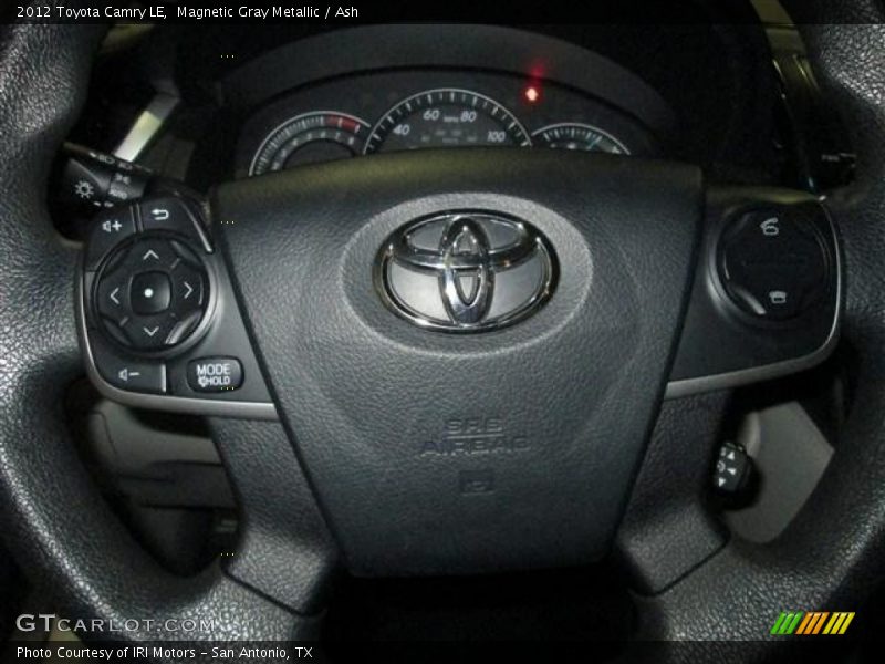 Magnetic Gray Metallic / Ash 2012 Toyota Camry LE
