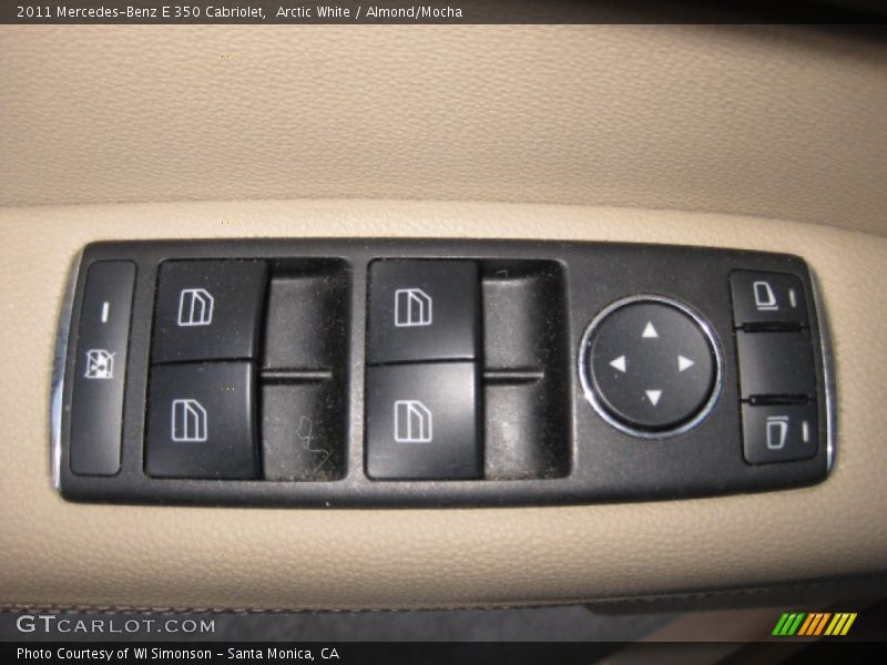 Arctic White / Almond/Mocha 2011 Mercedes-Benz E 350 Cabriolet