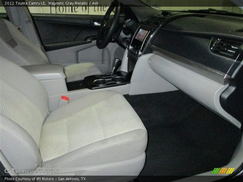 Magnetic Gray Metallic / Ash 2012 Toyota Camry LE