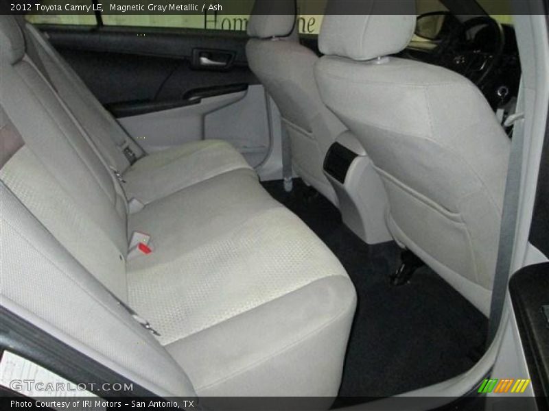 Magnetic Gray Metallic / Ash 2012 Toyota Camry LE