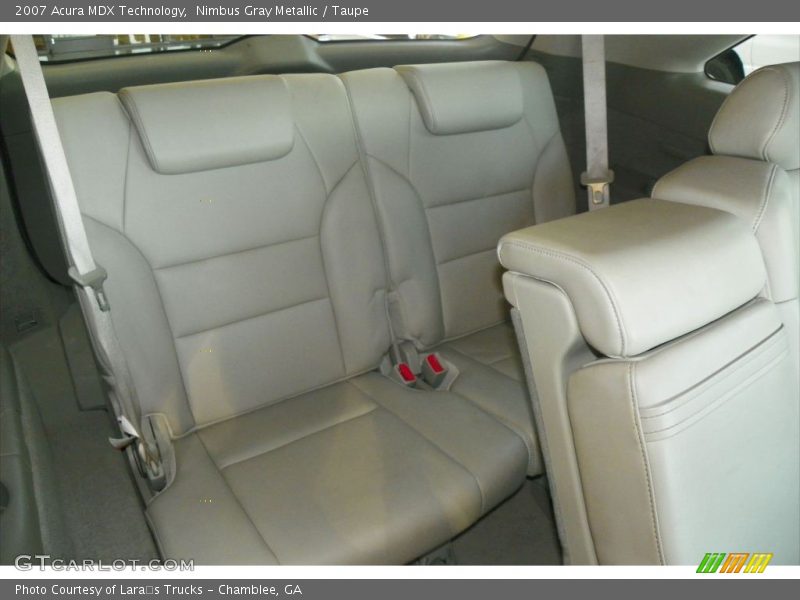 Nimbus Gray Metallic / Taupe 2007 Acura MDX Technology