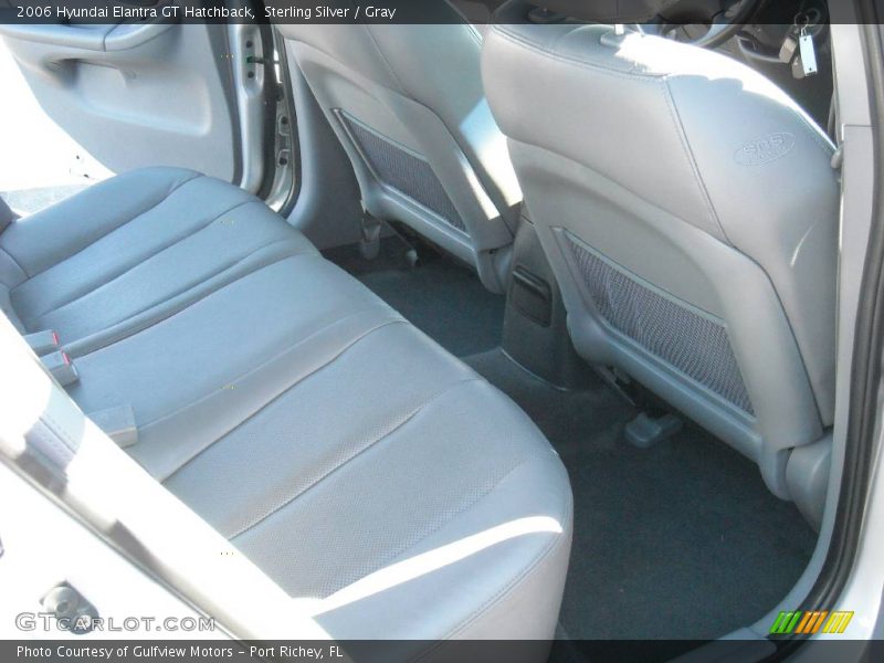 Sterling Silver / Gray 2006 Hyundai Elantra GT Hatchback