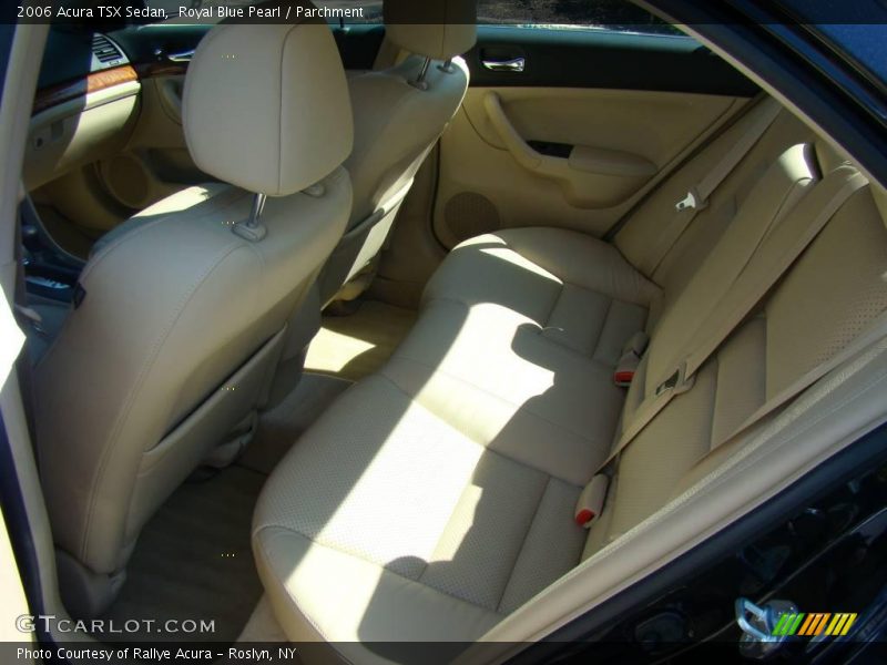 Royal Blue Pearl / Parchment 2006 Acura TSX Sedan