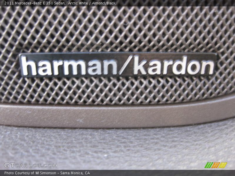 Arctic White / Almond/Black 2011 Mercedes-Benz E 350 Sedan