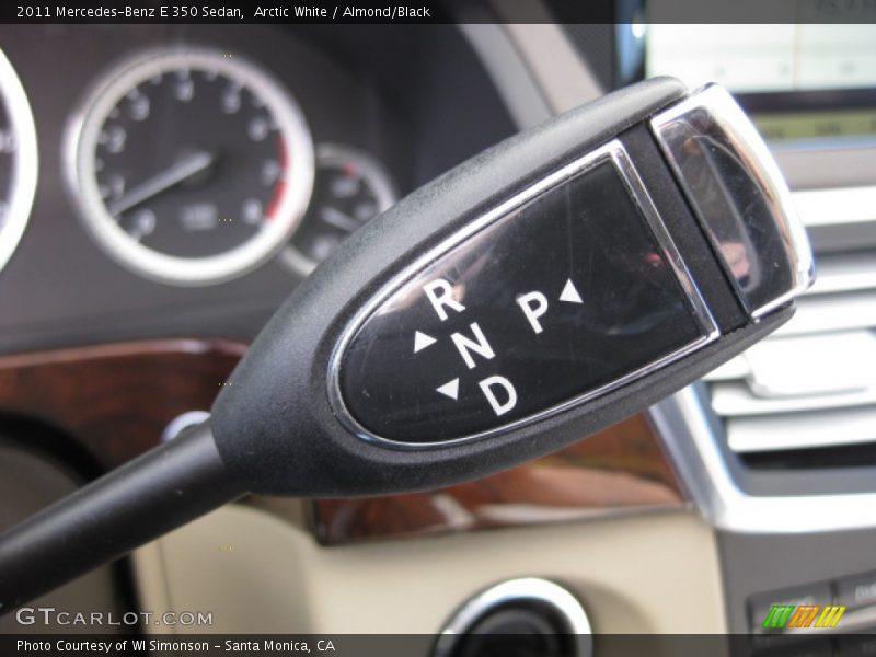 Arctic White / Almond/Black 2011 Mercedes-Benz E 350 Sedan