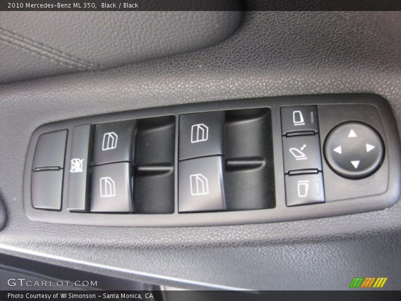 Black / Black 2010 Mercedes-Benz ML 350