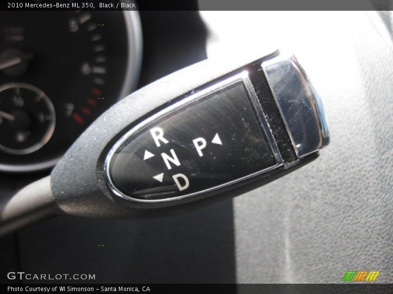 Black / Black 2010 Mercedes-Benz ML 350