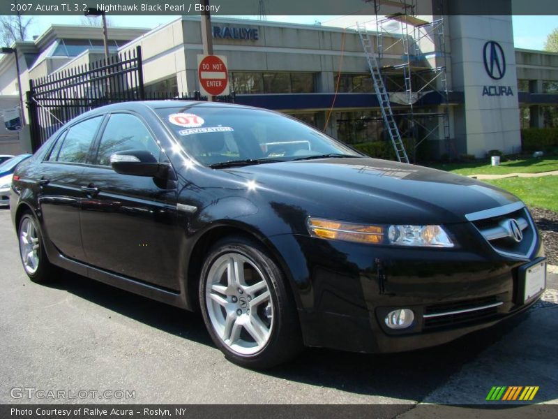 Nighthawk Black Pearl / Ebony 2007 Acura TL 3.2
