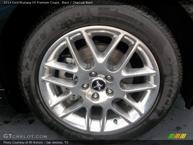 Black / Charcoal Black 2014 Ford Mustang V6 Premium Coupe