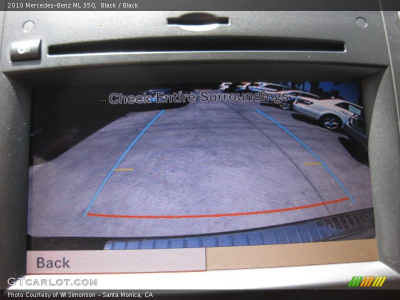 Black / Black 2010 Mercedes-Benz ML 350