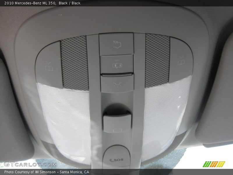Black / Black 2010 Mercedes-Benz ML 350