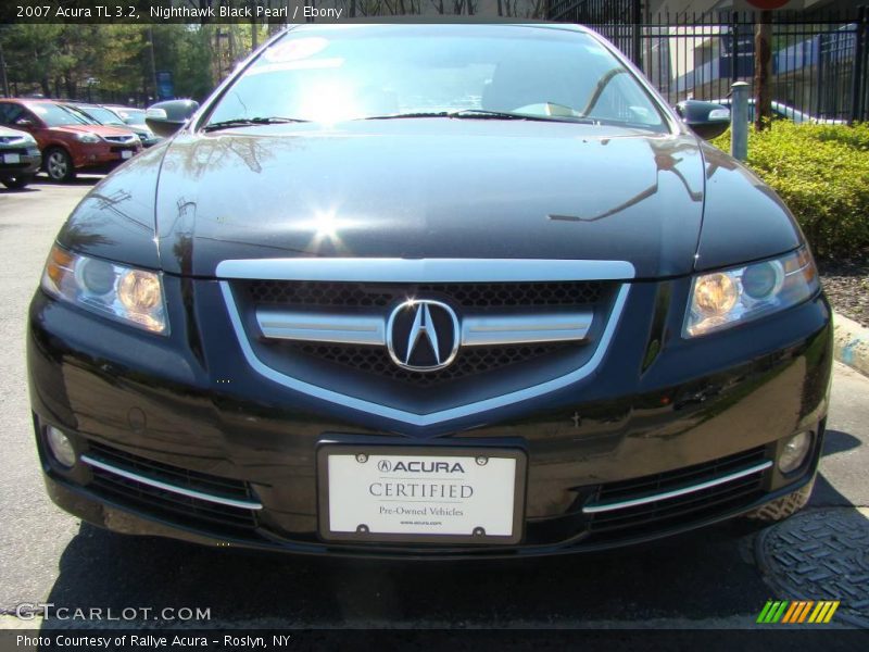 Nighthawk Black Pearl / Ebony 2007 Acura TL 3.2