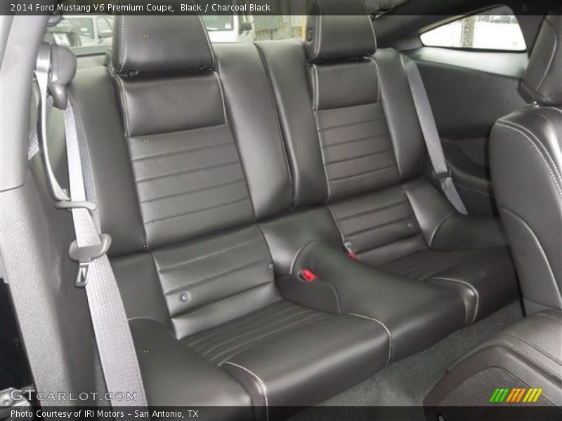 Black / Charcoal Black 2014 Ford Mustang V6 Premium Coupe