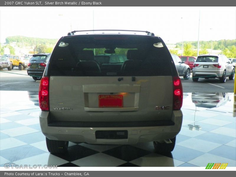 Silver Birch Metallic / Ebony Black 2007 GMC Yukon SLT