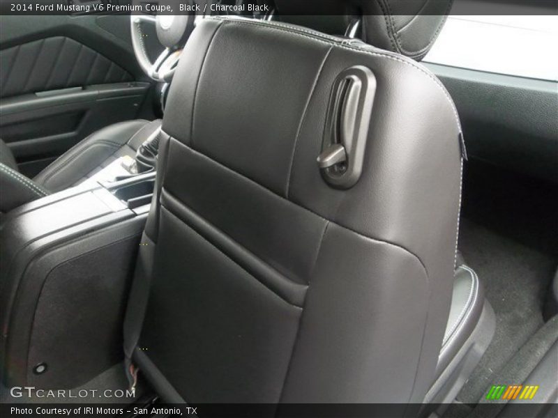Black / Charcoal Black 2014 Ford Mustang V6 Premium Coupe